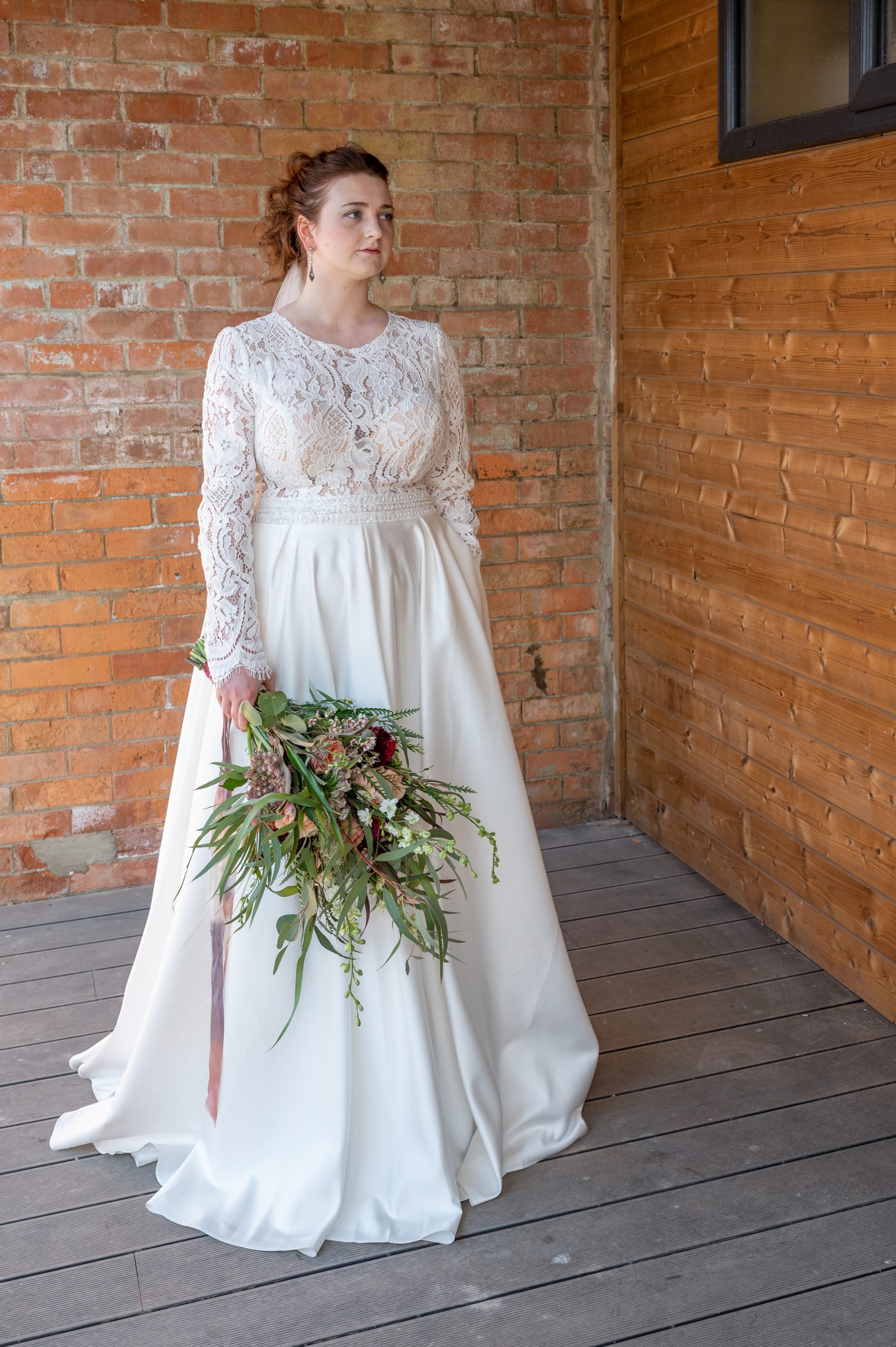 Louisa Jackson Wedding Dress - Silber