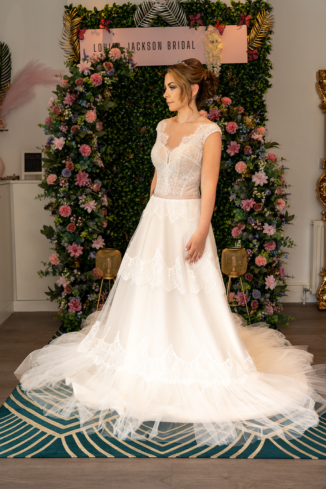 Louisa Jackson Wedding Dress - Silber